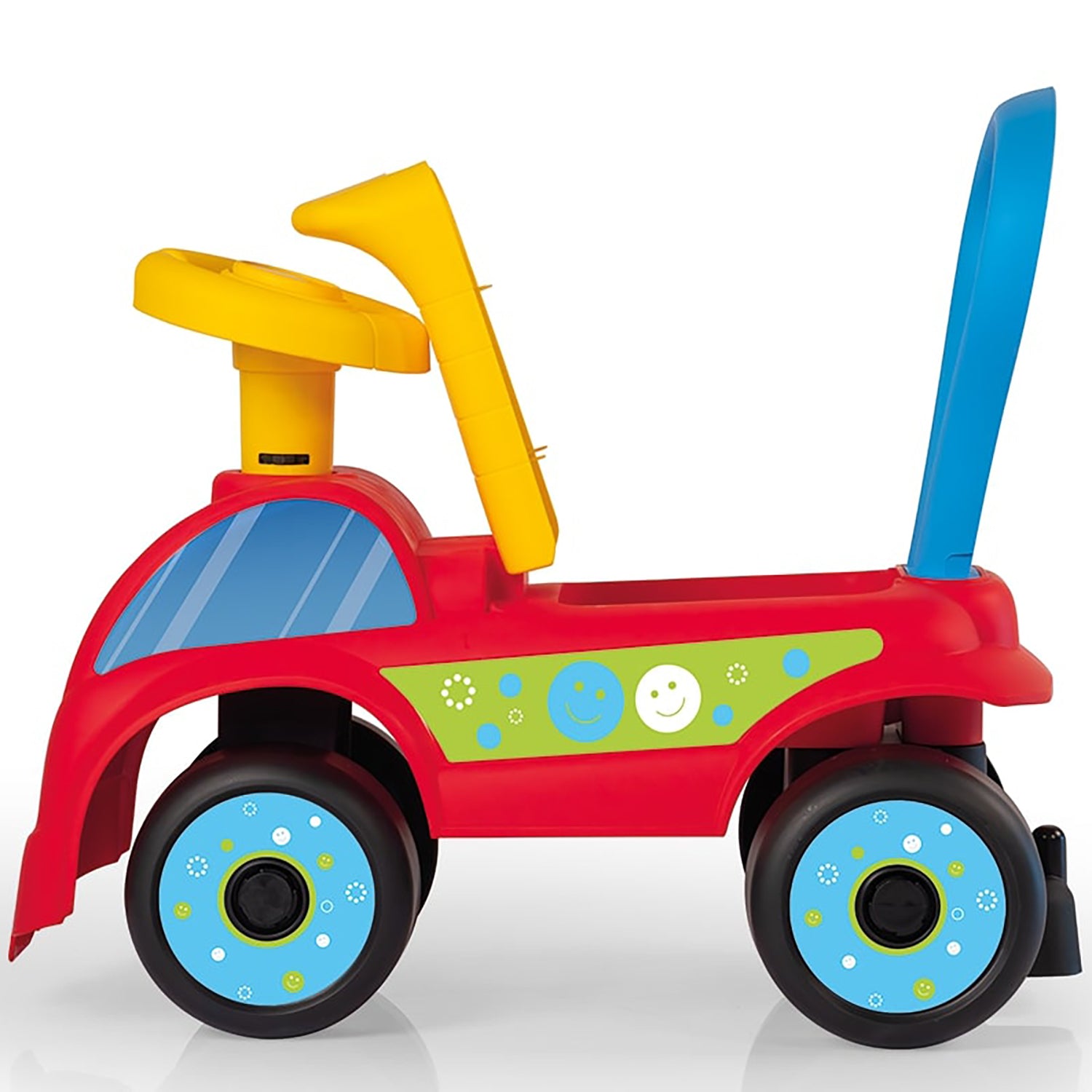 Dolu - Walk & Drive - Adventure Ride-On Toy Vehicle - Red & Blue - Image 4