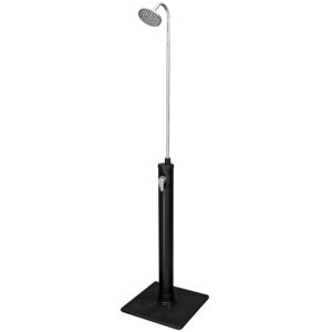 Bestway SolarFlow Outdoor Shower with Stand, 2.1 Gal Solar-Heated Reservoir