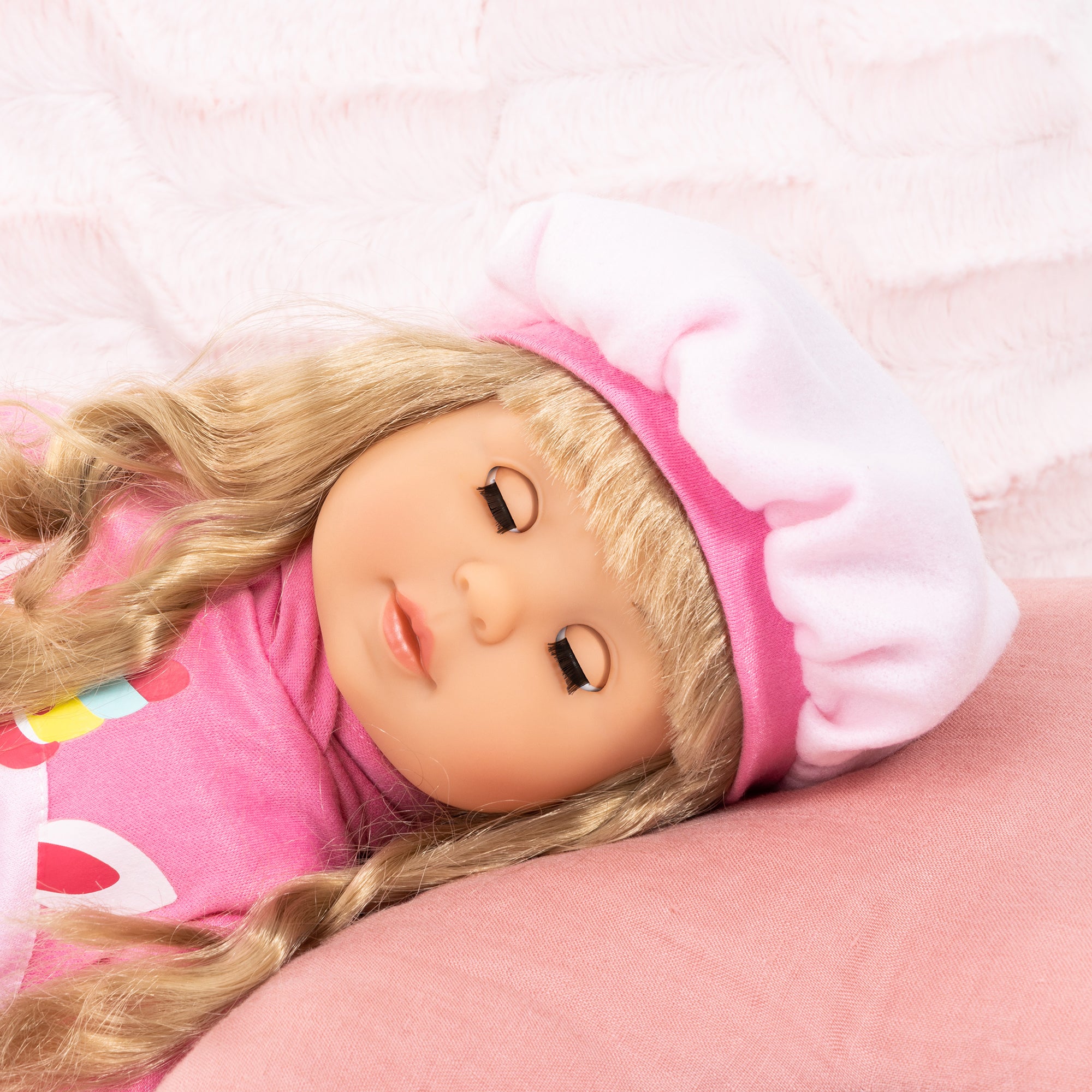 Bayer Design 18-Inch Charlene Interactive Doll - Blonde Curls - Image 5