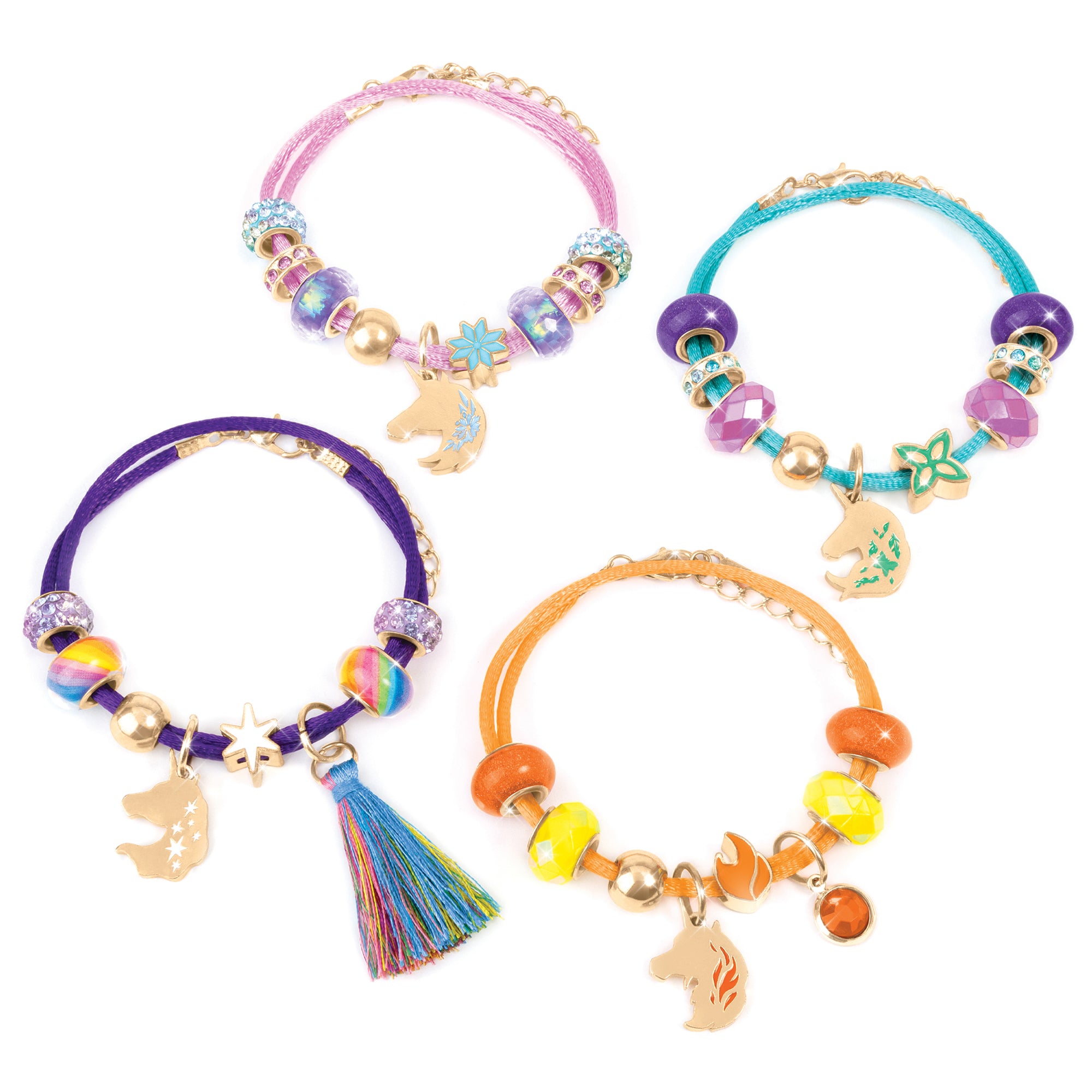 Unicorn Academy Charm Bracelet DIY Jewelry Making Kit - Image 3