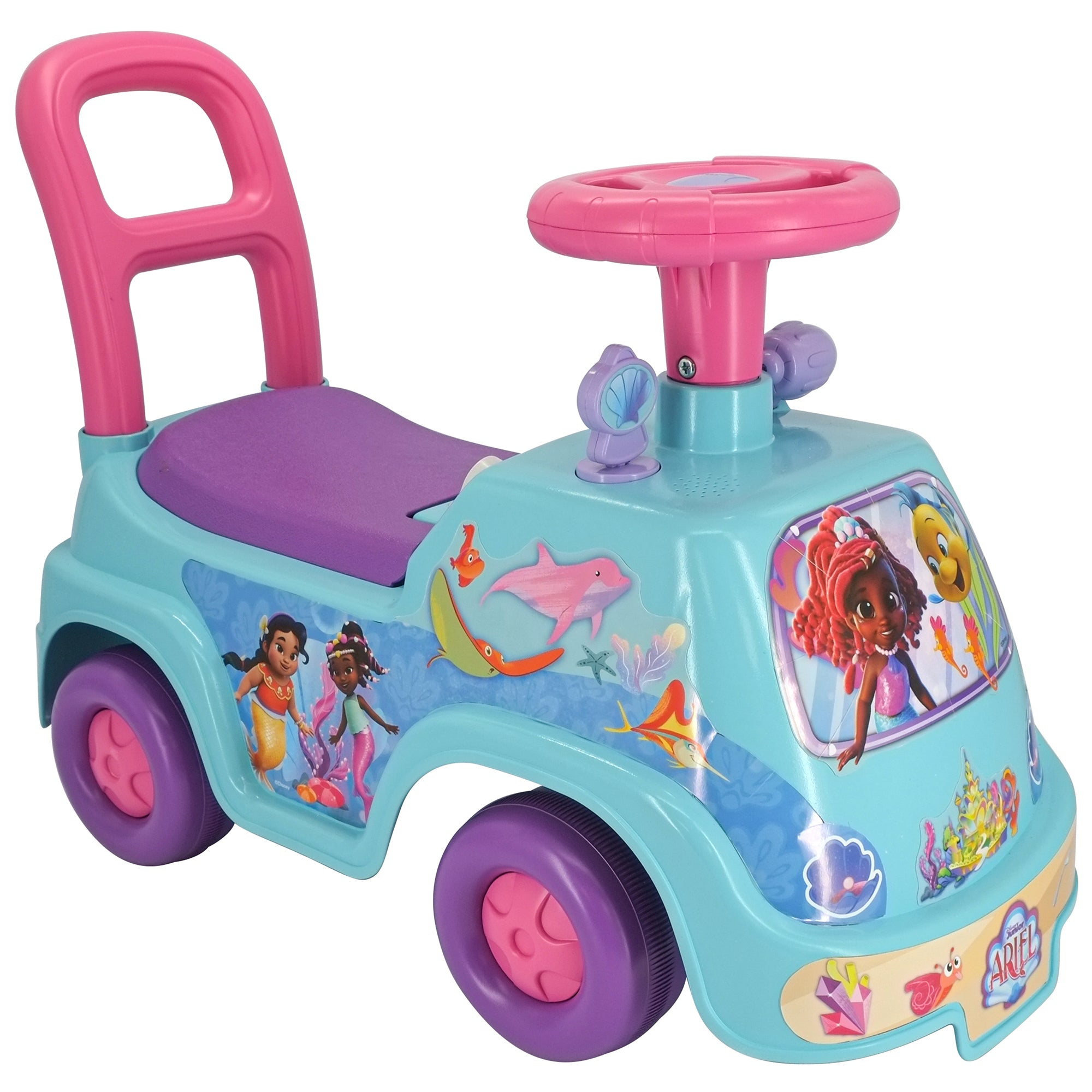 Kiddieland - My First Adventure Ride-On - Ariel Sea Disney Light & Sound - Suitable for 12 mo+ - Image 2