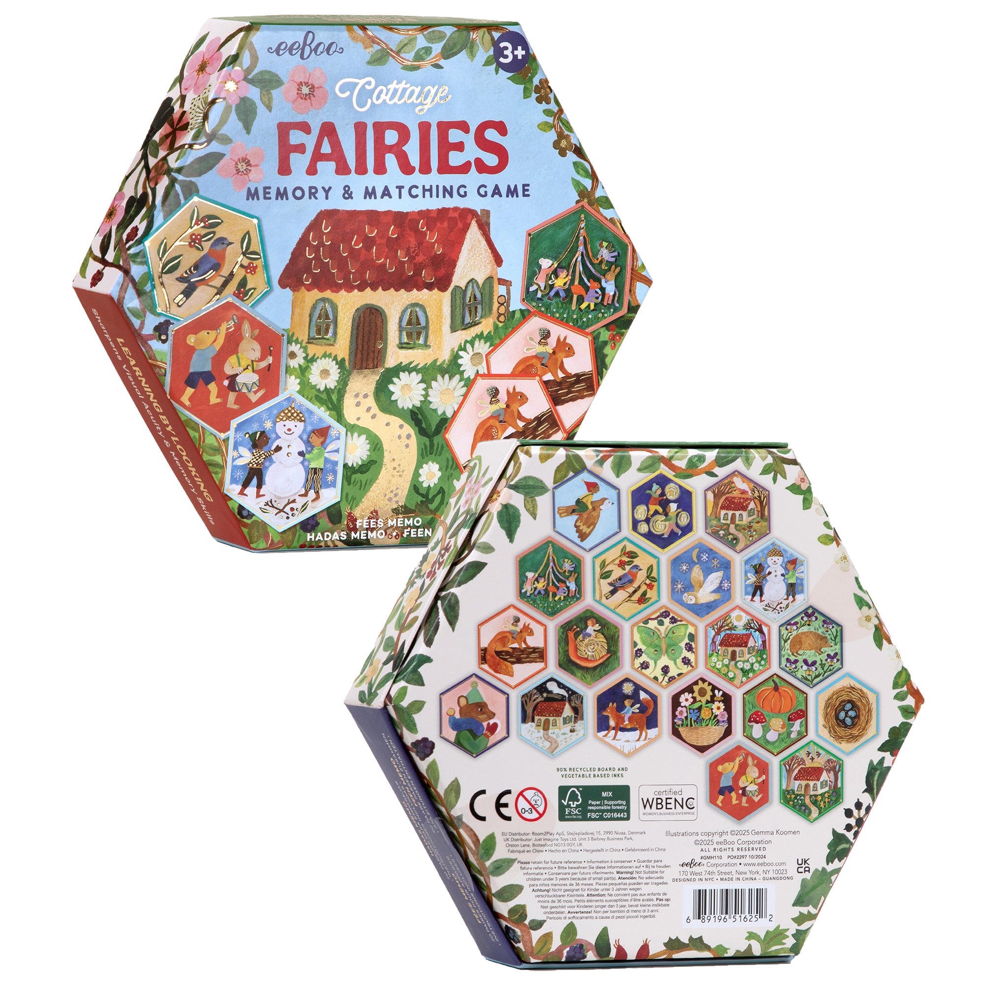 Cottage Fairies Memory & Matching Game - Image 5