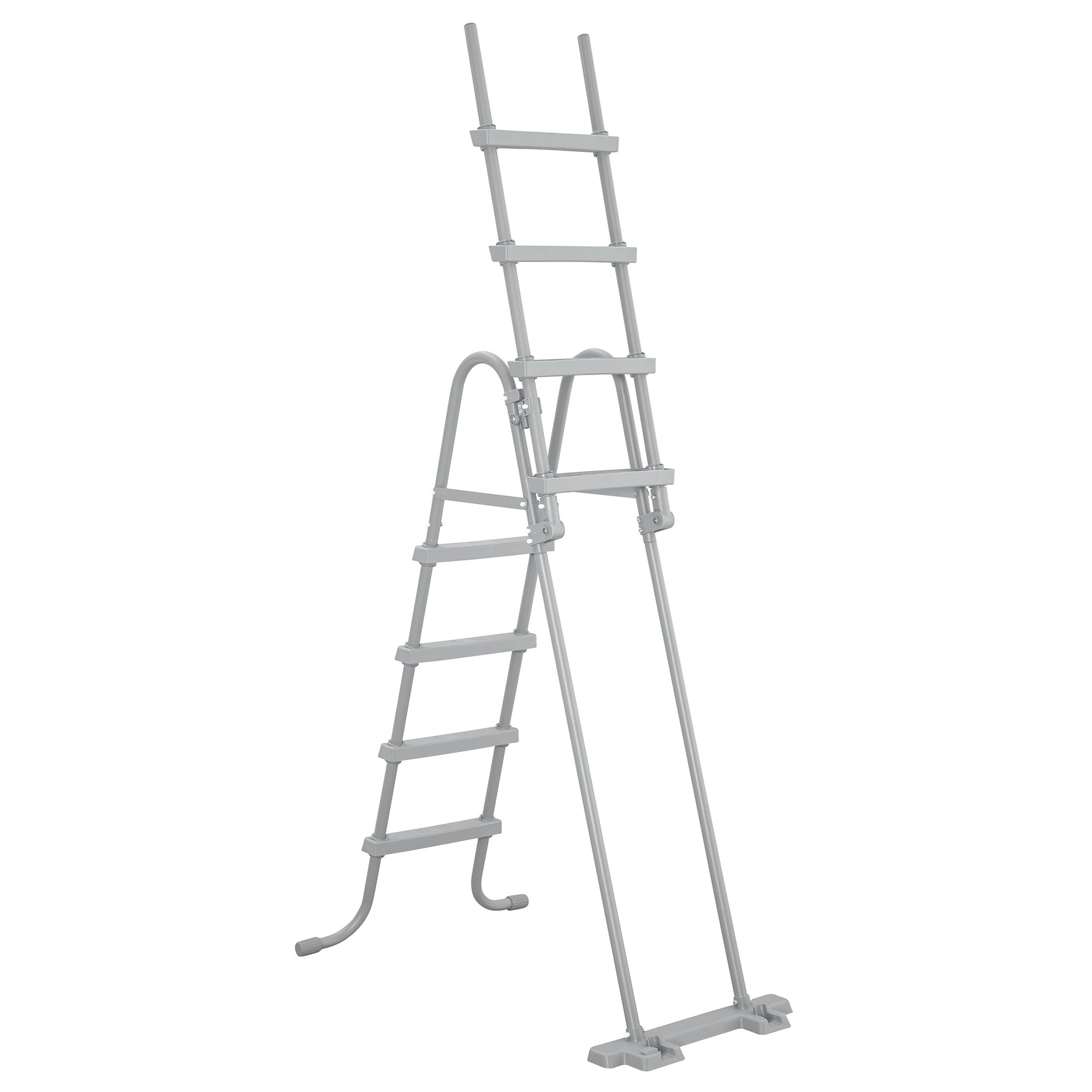 Bestway Flip & Lock 48" Pool Ladder - Corrosion-Resistant Frame, Anti-Slip Steps - Image 3