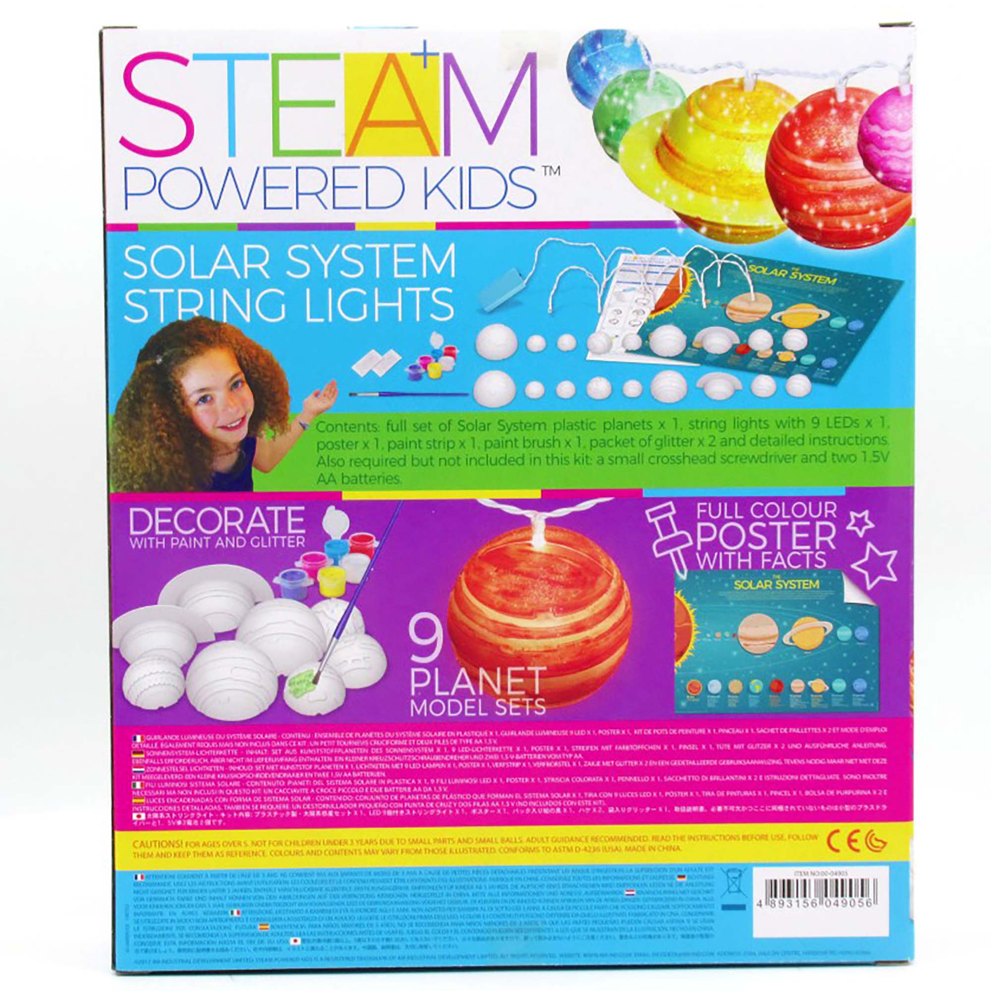 STEAM Powered Kids: Solar System String Lights Kit - Image 2
