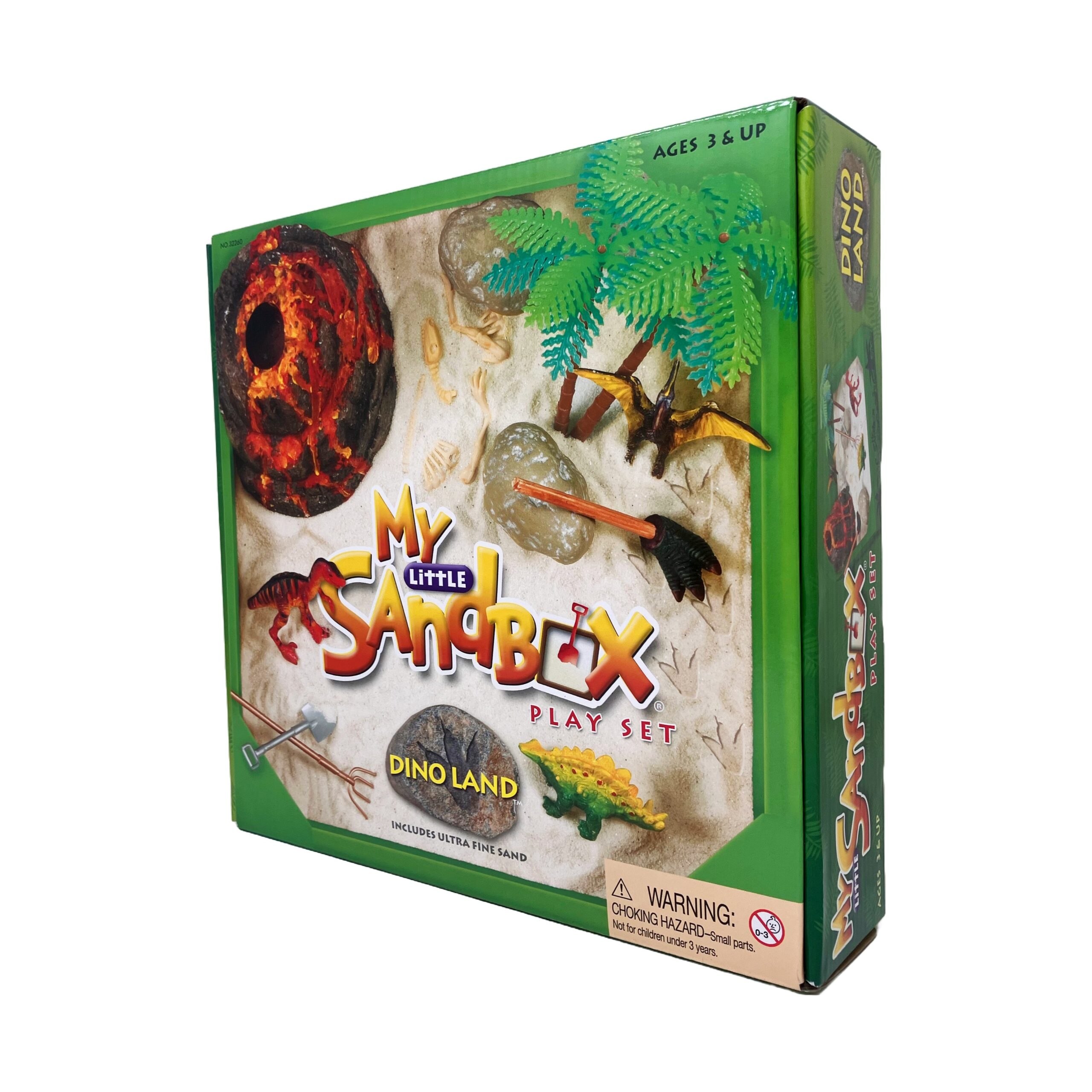 Dino Land - My Little Sandbox - Deluxe Tabletop Play Set - Image 3