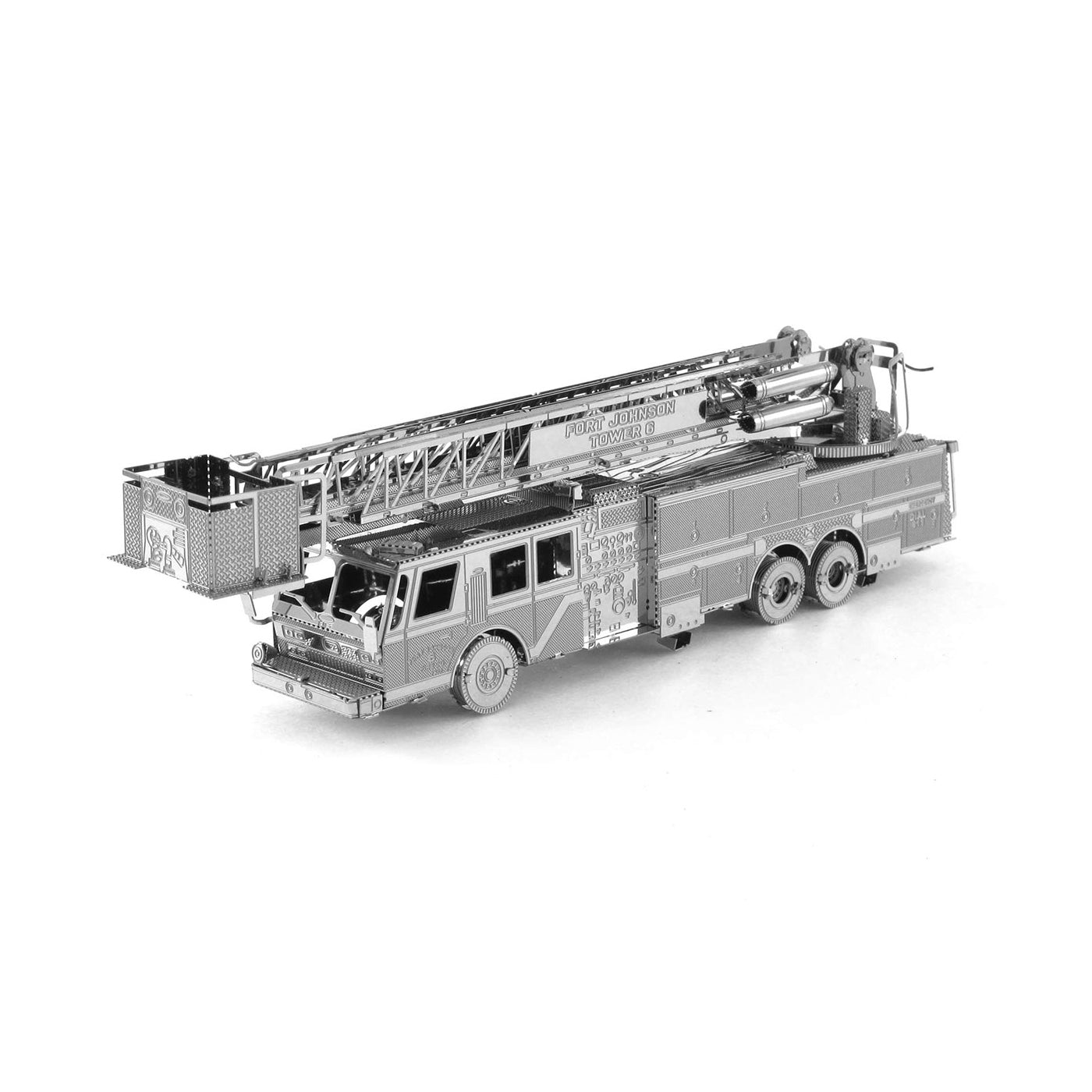 Metal Earth 3D Fire Engine Metal Model Kit ?C Craft Your Own Fire Truck - Image 2