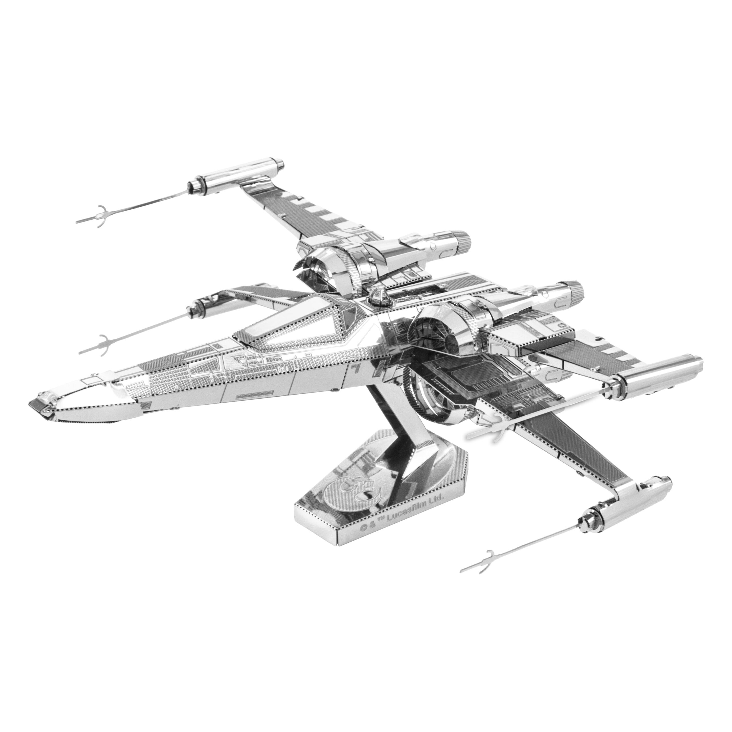 Star Wars Episode 7 Poe Dameron's X-Wing Fighter 3D Metal Model Kit - Image 2