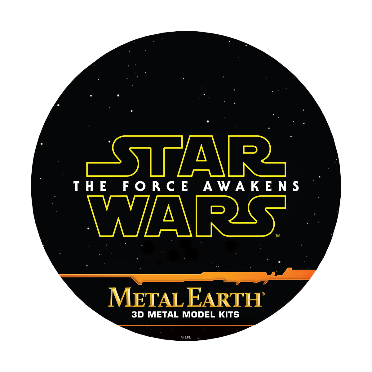 Star Wars Episode 7 Poe Dameron's X-Wing Fighter 3D Metal Model Kit - Image 4
