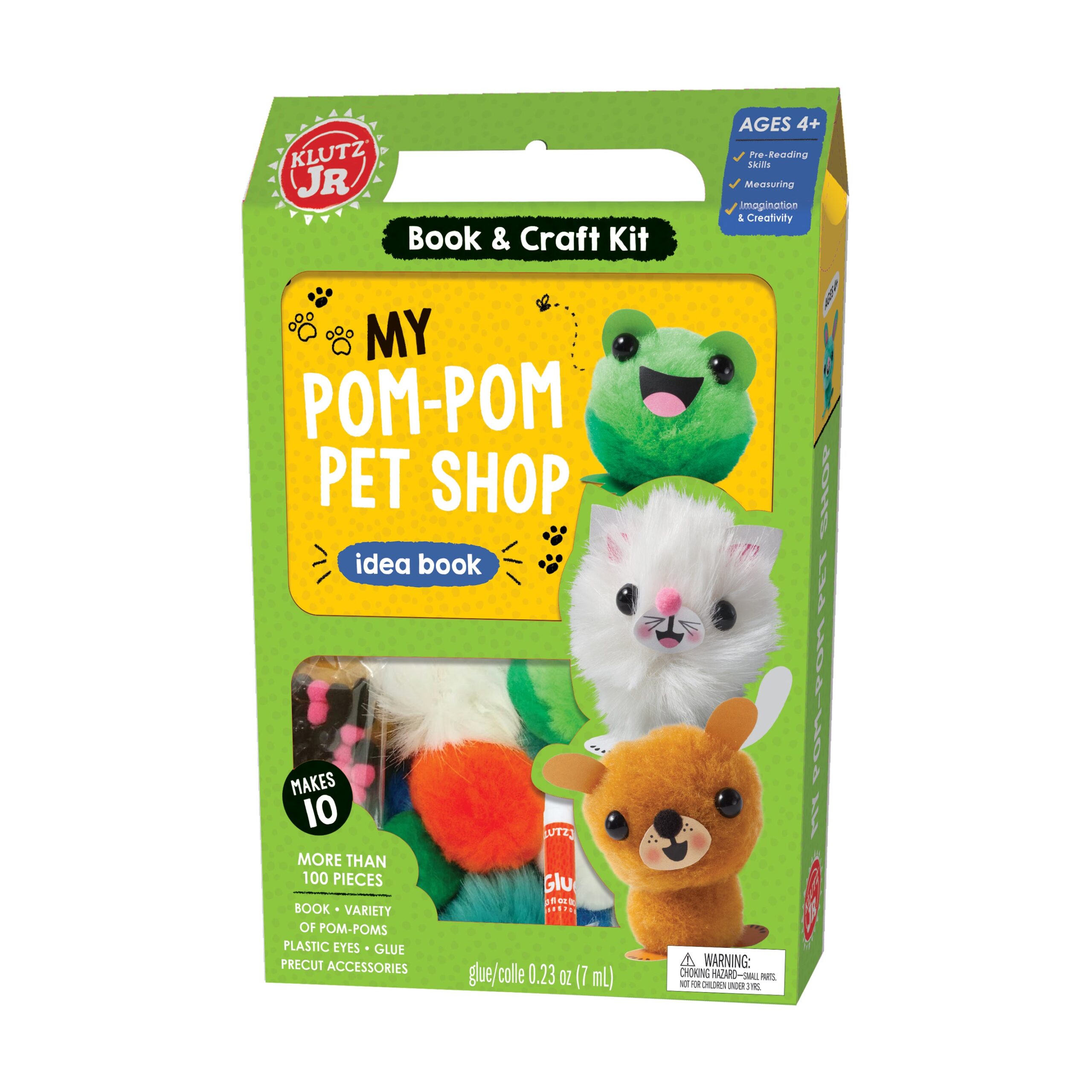 Klutz Jr. My Pom-Pom Pet Shop Craft Kit - Image 2