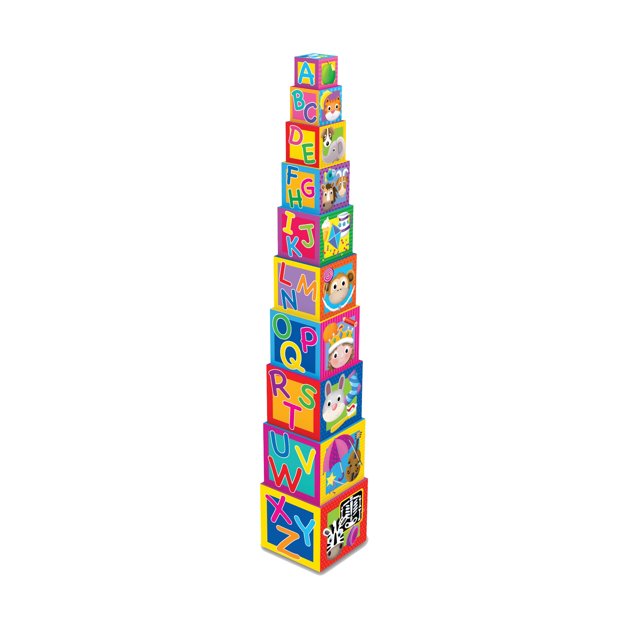 Play & Learn - Colorful Stacking Cubes for Early Learning - Image 4