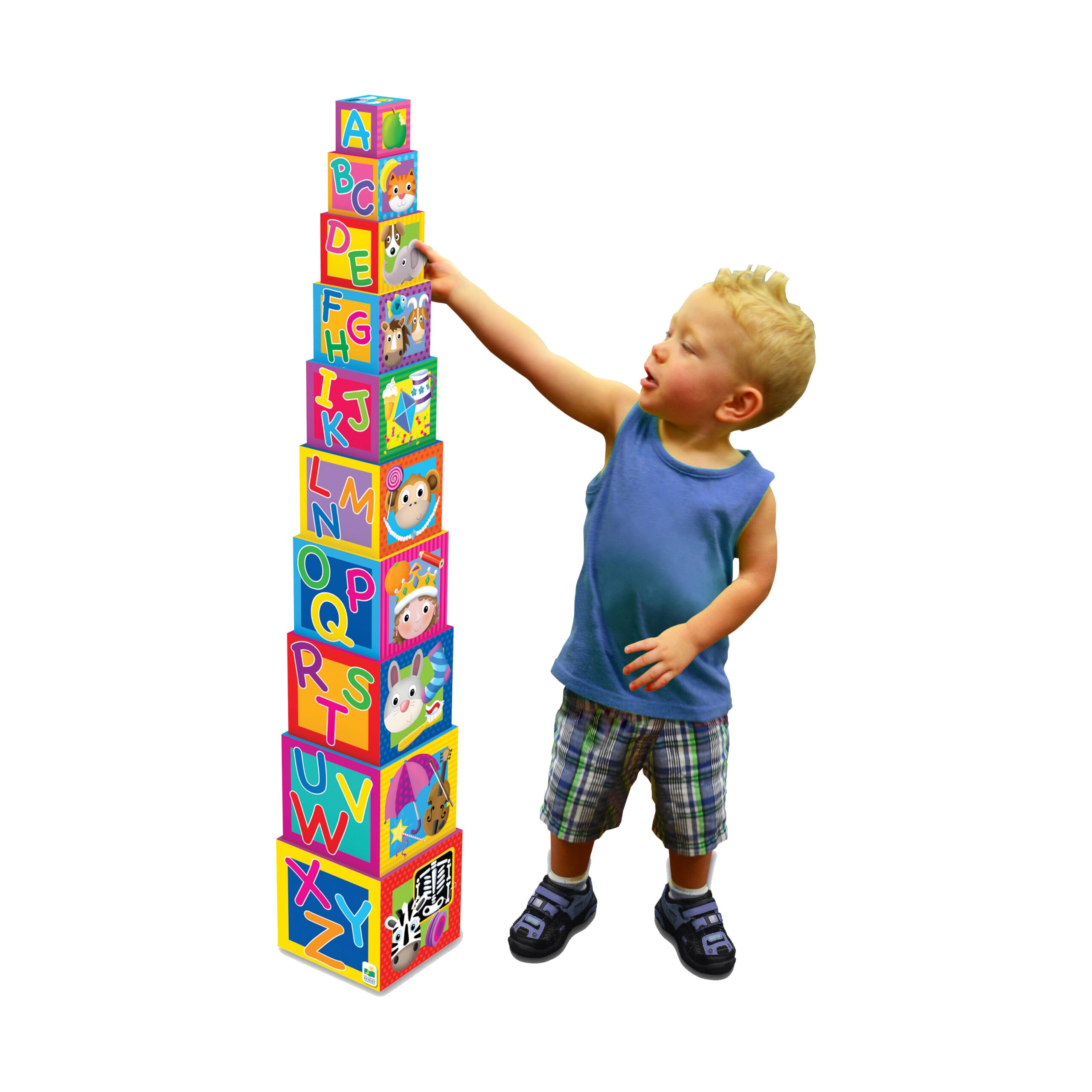 Play & Learn - Colorful Stacking Cubes for Early Learning - Image 5