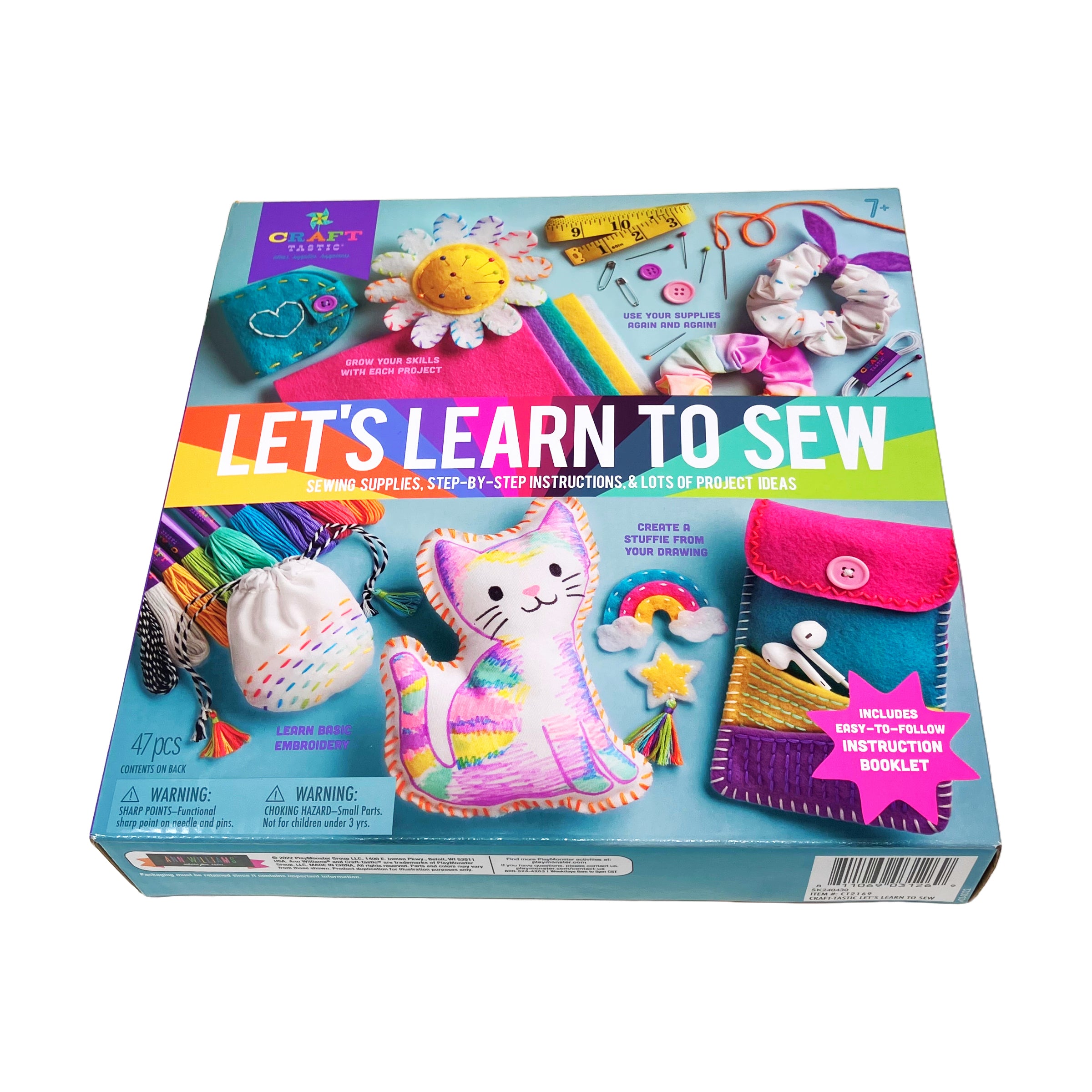 Craft-tastic Beginner's Sewing Kit - Let's Learn to Sew - Image 3
