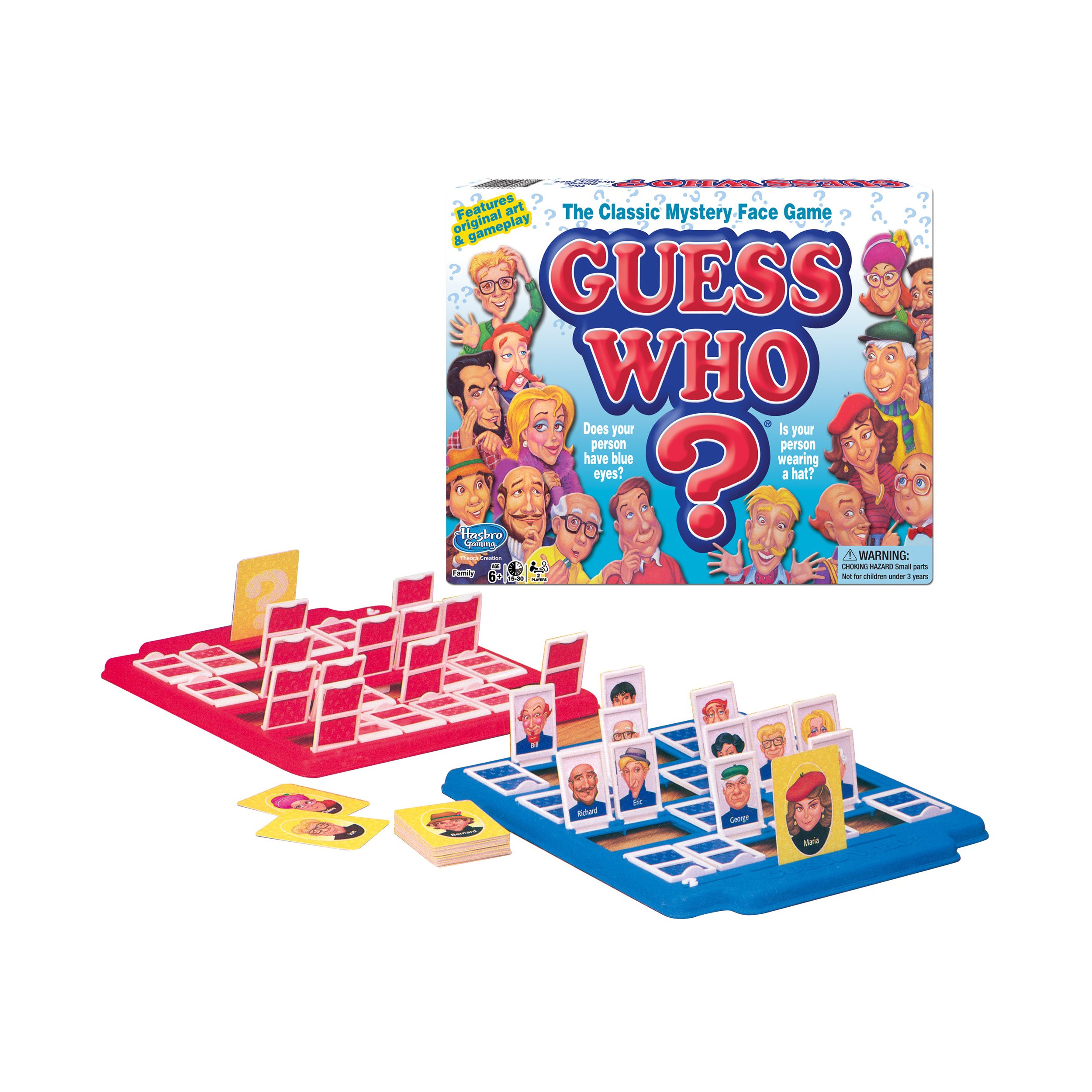 Guess Who? Classic Mystery Face Game - Image 2